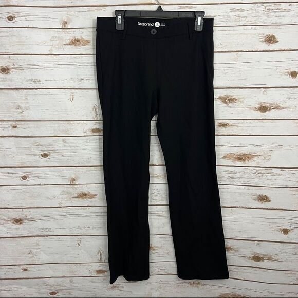 Betabrand Classic Stretch Yoga Bootcut Career Pants - Picture 1 of 5